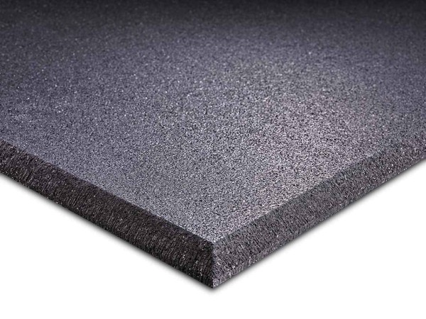 Rubber Flooring Segura Border Black